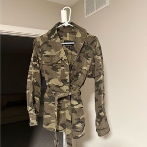 Banana Republic Khaki Camouflage Jacket
